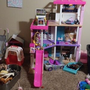 Barbie Pink and Purple Dollhouse